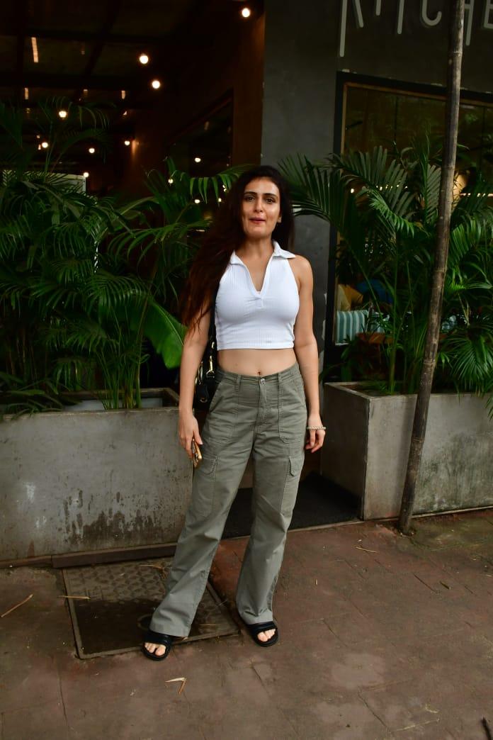 Fatima Sana Shaikh was also spotted, adding her touch of urban chic to the scene. 
